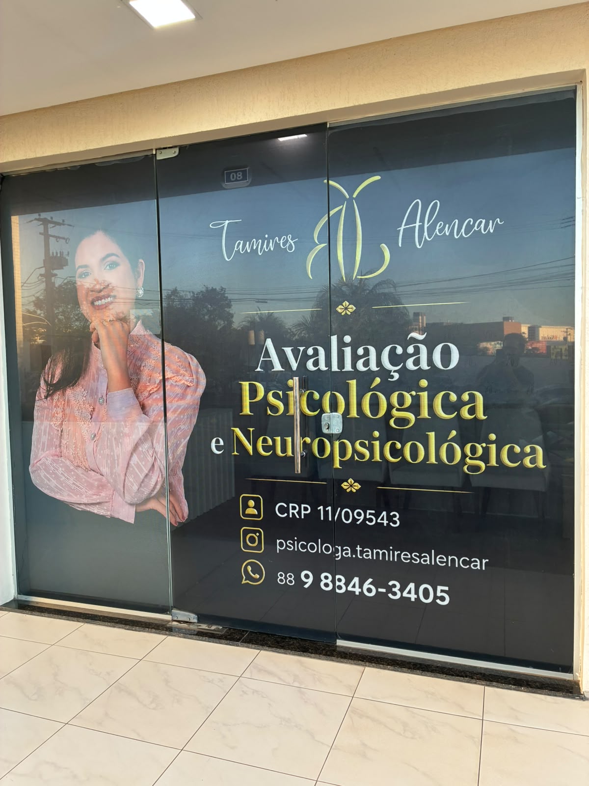 Fachada da Clínica Tamires Alencar